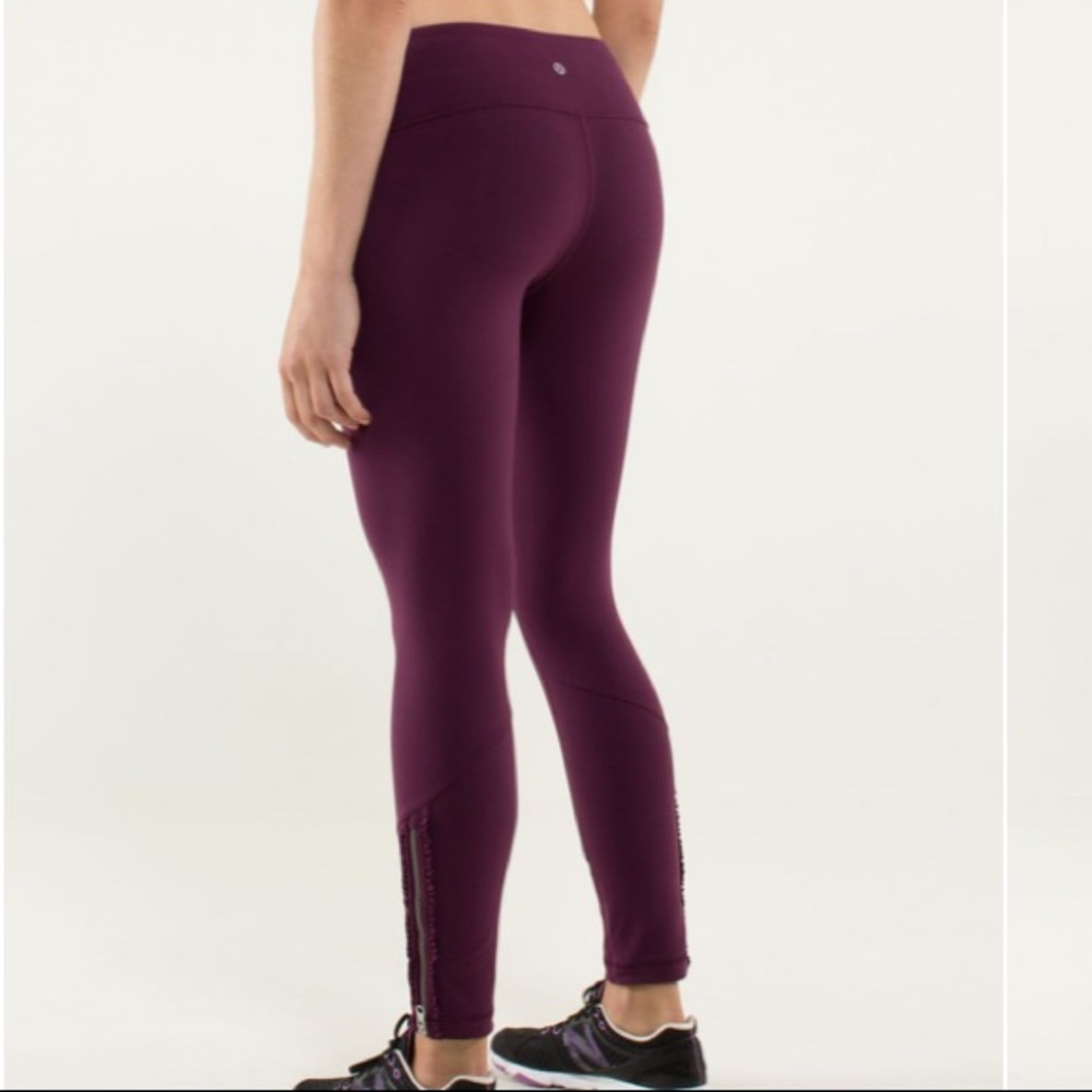 🍋LULU LEMON RUFFLED UP Wunder Under Pant 🍋